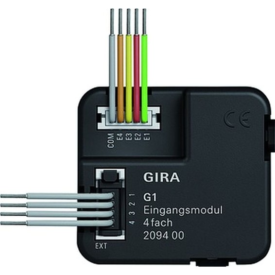 Входной модуль 4-местн. Gira G1, G209400