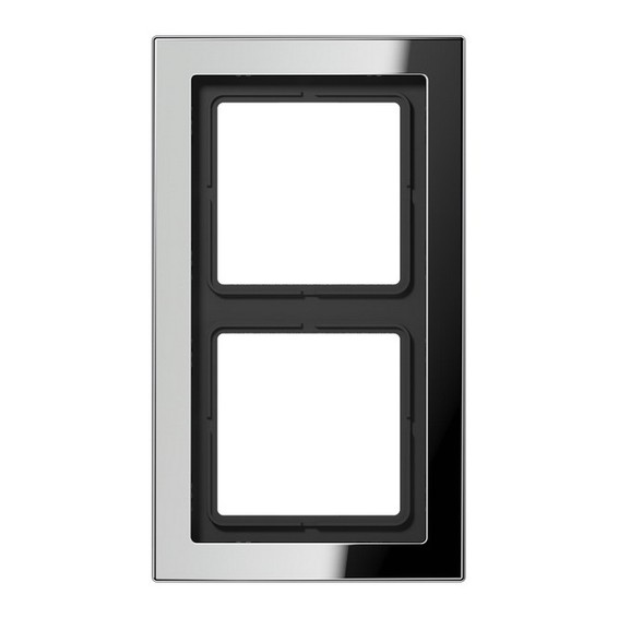 Рамка 2 поста JUNG LS DESIGN, хром, GCRD2982