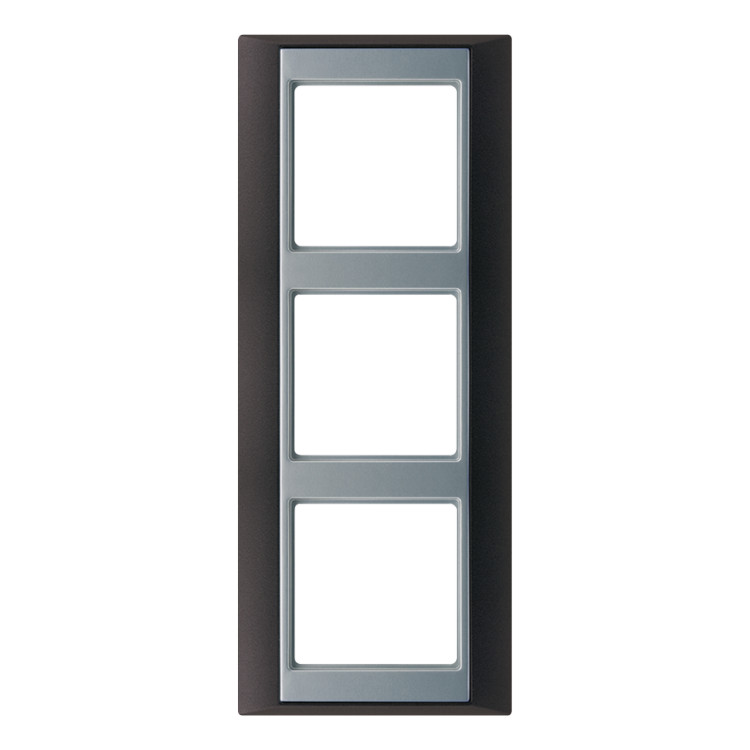 Рамка 3 поста JUNG A PLUS, антрацит, AP583ANTAL