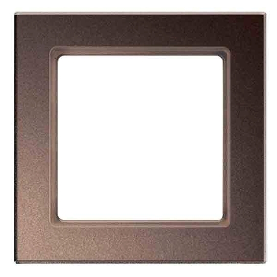 Рамка 1 пост JUNG A CREATION, мокко, AC581GLMO