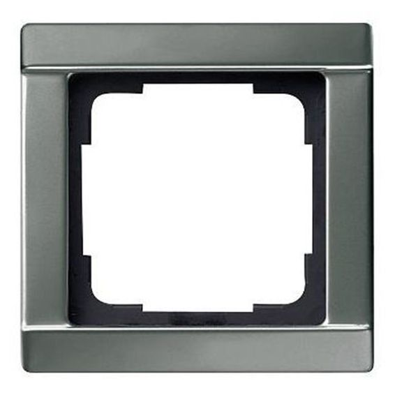 Рамка 1 пост Gira EDELSTAHL, стальной, 021120, G021120