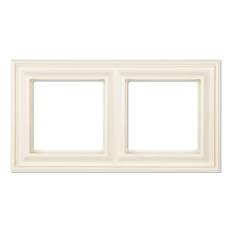 Рамка 2 поста JUNG ECOPROFI DECO, бежевый, EPD482