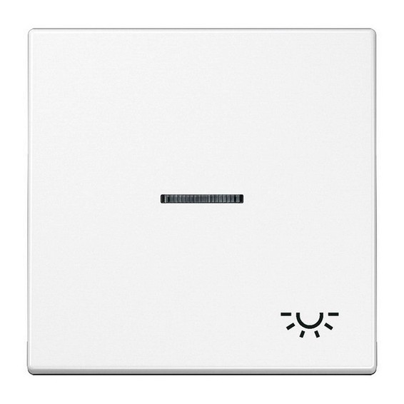 Клавиша с линзой JUNG LS 990, белый, LS990KO5LWW