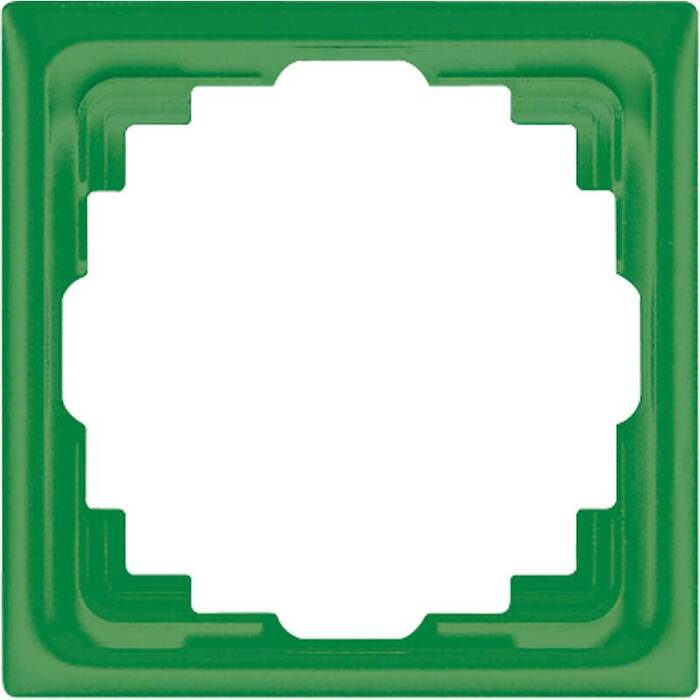 Рамка 1 пост JUNG CD 500, зеленый, CD581KGN
