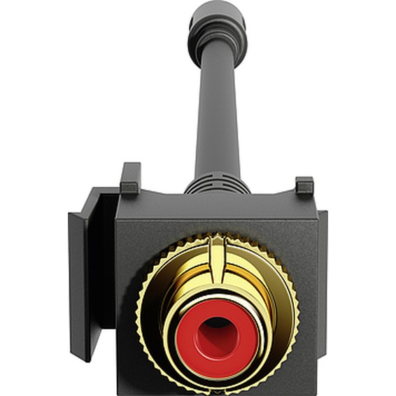 Аудио-розетка Gira коллекции Gira, красный, 574200, G574200