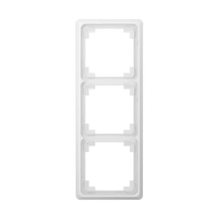 Рамка 3 поста JUNG CD PLUS, белый, CDP583WW