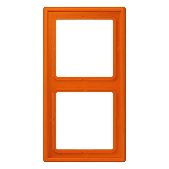 Рамка 2 поста JUNG LS 990, orange vif, LC9824320S