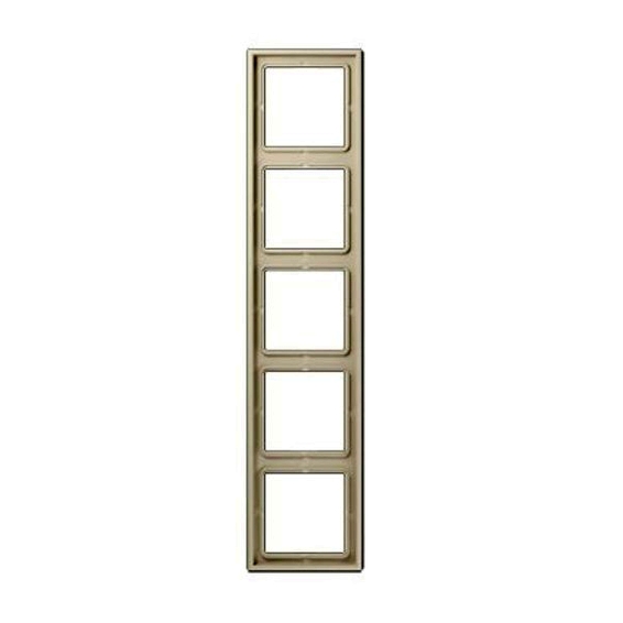 Рамка 5 постов JUNG LS 990, бежевый, LS985W