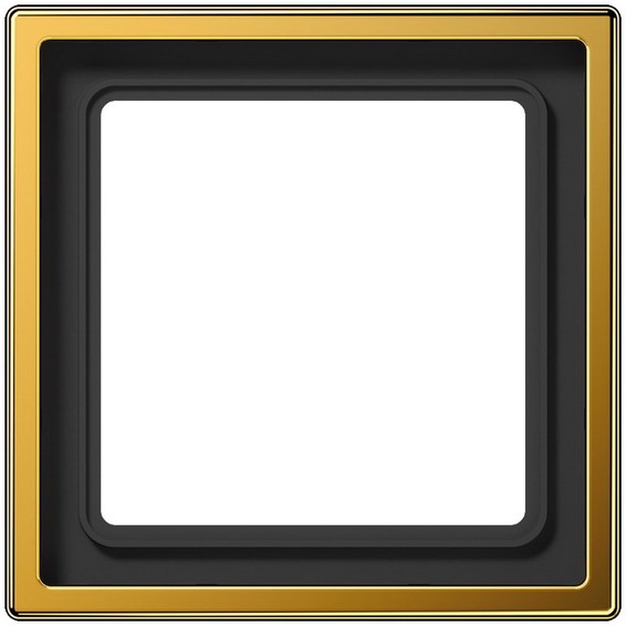Рамка 1 пост JUNG LS METAL, золотой, LS981GGO