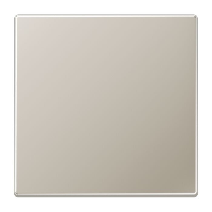 Розетка JUNG LS METAL, скрытый монтаж, с заземлением, с крышкой, стальной, ES2520KL