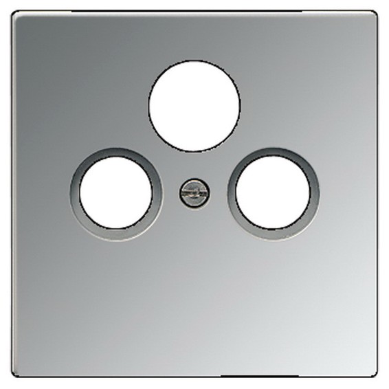 Накладка на розетку телевизионную JUNG LS METAL, хром, GCR2990SAT