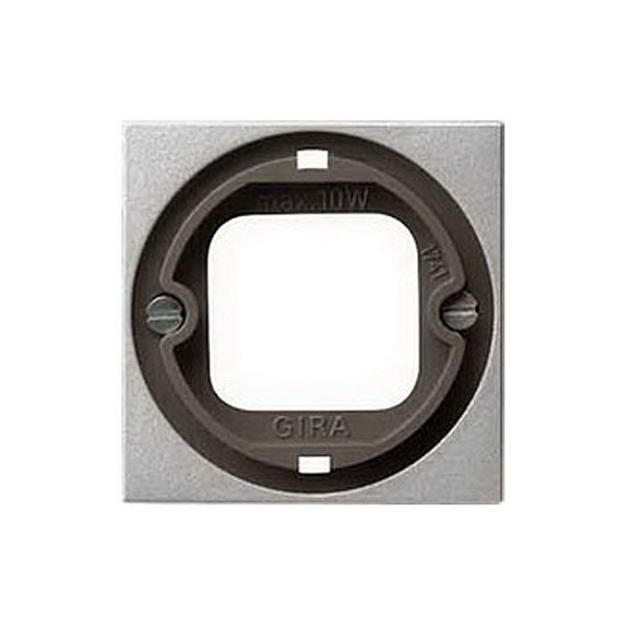 Накладка на сигнальный элемент Gira SYSTEM 55, алюминий, 065926, G065926