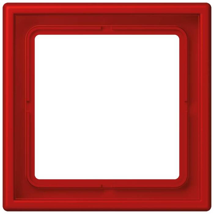 Рамка 1 пост JUNG LS 990, rouge vermillon 31, LC98132090