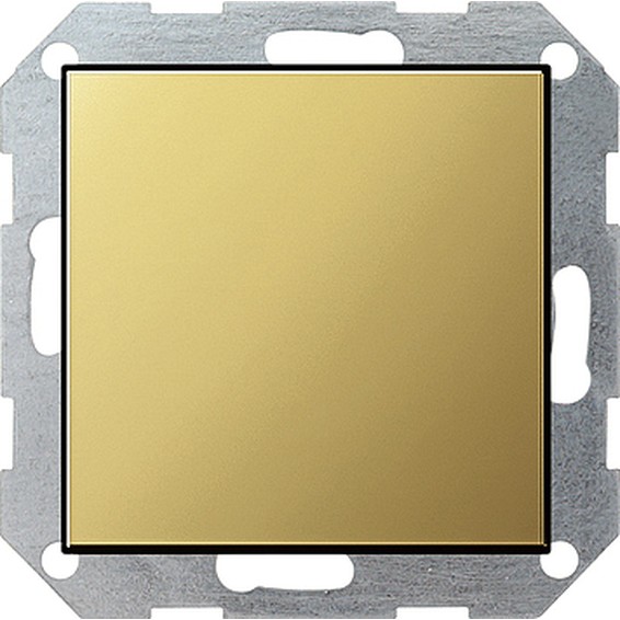 Заглушка Gira SYSTEM 55, латунь, 0268604, G0268604