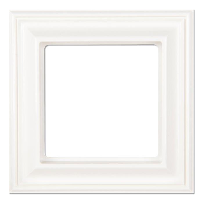 Рамка 1 пост JUNG ECOPROFI DECO, белый, EPD481WW