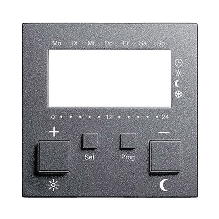 Накладка на термостат Gira SYSTEM 55, антрацит, 146928, G146928