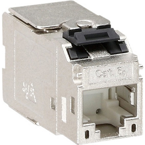 Розетка компьютерная RJ45 Cat.6 Gira, белый, 574000, G574000