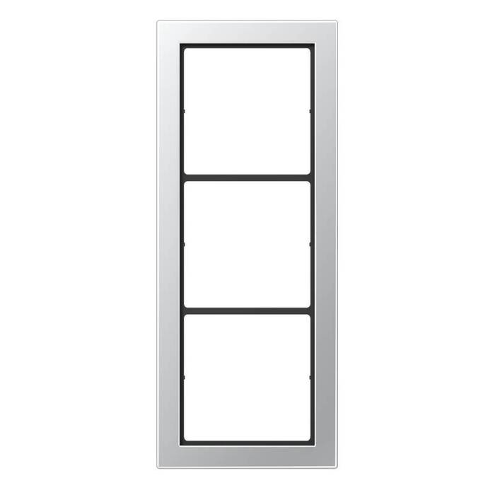 Рамка 3 поста JUNG FD DESIGN, алюминий, FDAL2983