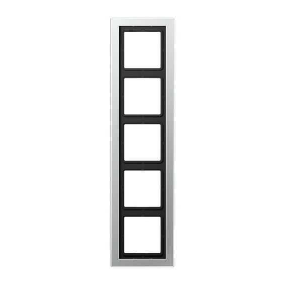 Рамка 5 постов JUNG LS DESIGN, алюминий, ALD2985-L