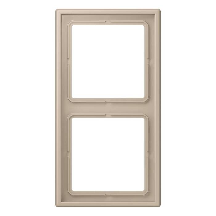 Рамка 2 поста JUNG LS 990, ombre naturelle claire, LC98232142