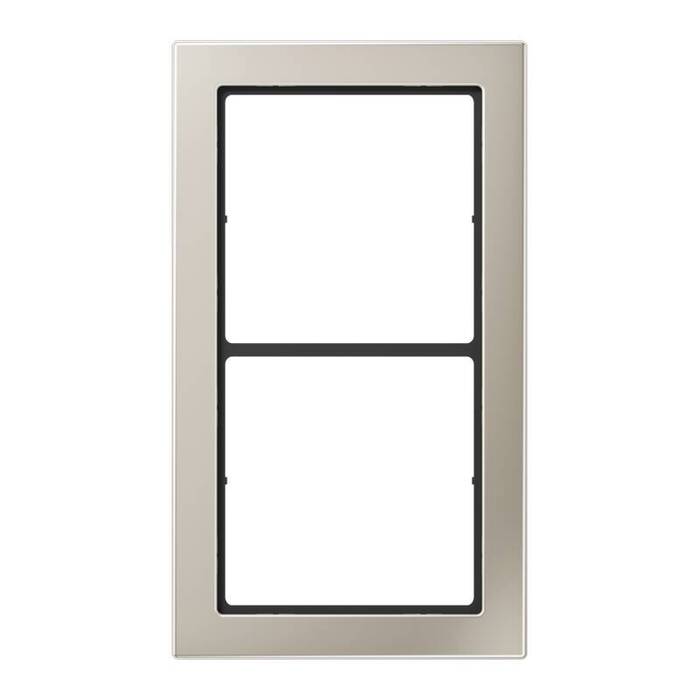 Рамка 2 поста JUNG FD DESIGN, стальной, FDES2982
