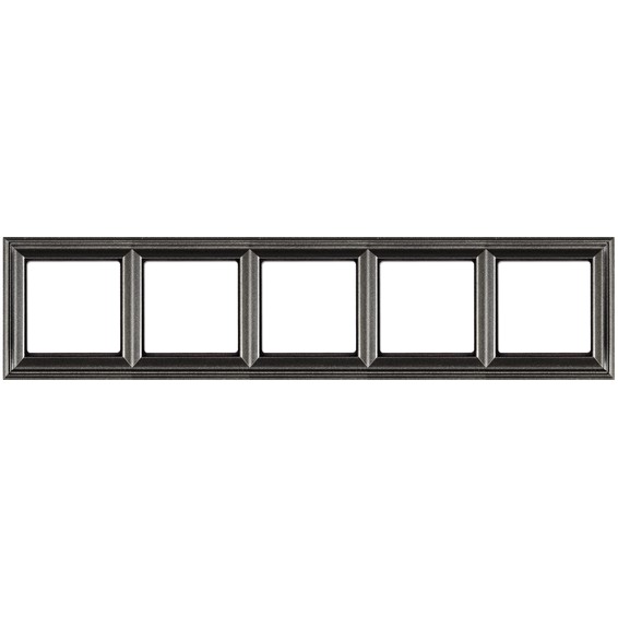 Рамка 5 постов JUNG ECOPROFI DECO, антрацит, EPD485AN