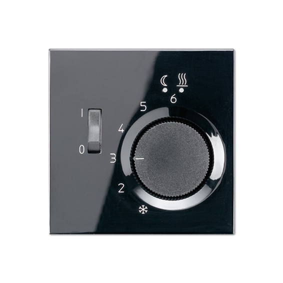 Накладка на термостат JUNG LS 990, черный, LSFTR231PLSW