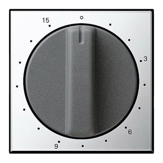 Накладка на таймер Gira SYSTEM 55, хром, 0640605, G0640605