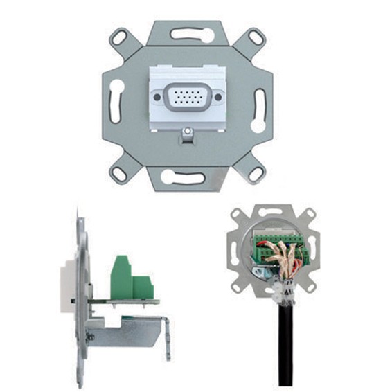 Механизм розетки 1xUSB JUNG ECO PROFI, EPKM-USBUPO