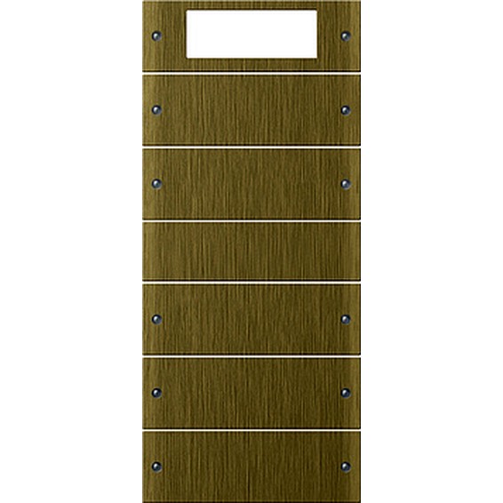 Набор клавиш 5 местный Plus System 55 бронза, G2145605