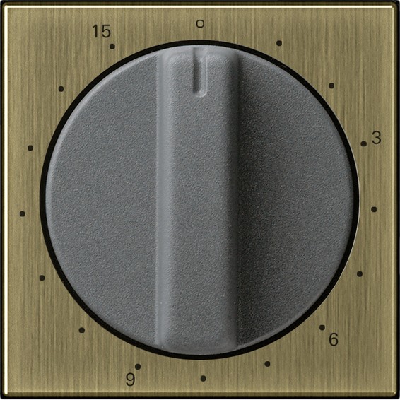 Накладка на таймер Gira SYSTEM 55, бронза, 0640603, G0640603