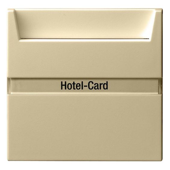 Карточный выключатель Gira SYSTEM 55, механический, белый матовый, 014027, G014027