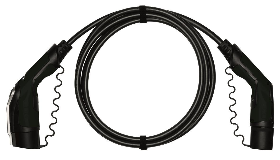 Зарядный кабель, тип 2, 32 А, 240/415В AC, IP44, длина 4 м, LAK32A3