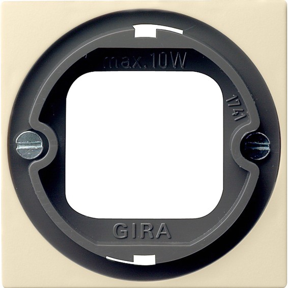 Накладка на сигнальный элемент Gira SYSTEM 55, кремовый глянцевый, 065901, G065901
