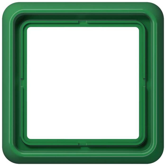 Рамка 1 пост JUNG CD, зеленый, CD581WUGN
