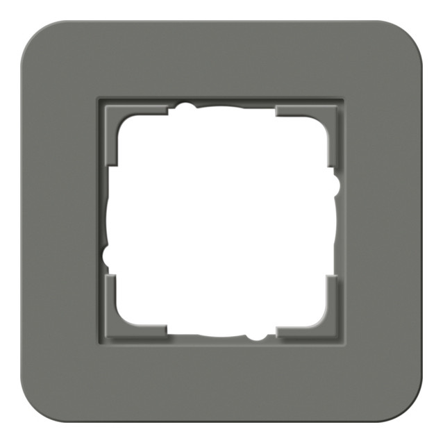 Рамка 1 пост Gira E3, темно-серый, 0211413, G0211413
