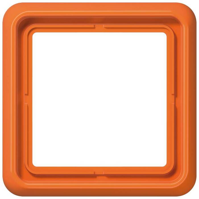 Рамка 1 пост JUNG CD, оранжевый, CD581WUO