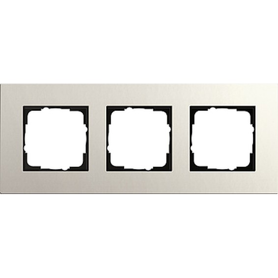 Рамка 3 поста Gira ESPRIT, светло-серый, 0213220, G0213220