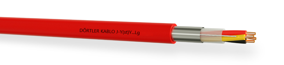 JY(St)Y 2 х 2 х 0.8 CU + 0.60 Кабель пожарной сигнализации																																										