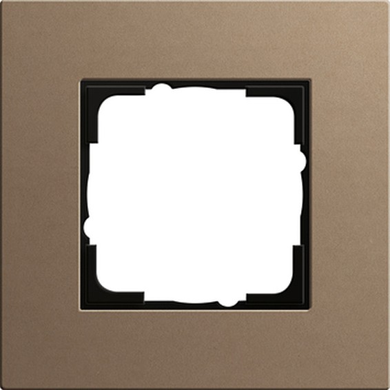 Рамка 1 пост Gira ESPRIT, светло-коричневый, 0211221, G0211221