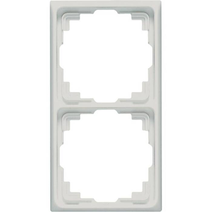 Рамка 2 поста JUNG CD 500, светло-серый, CD582KLG