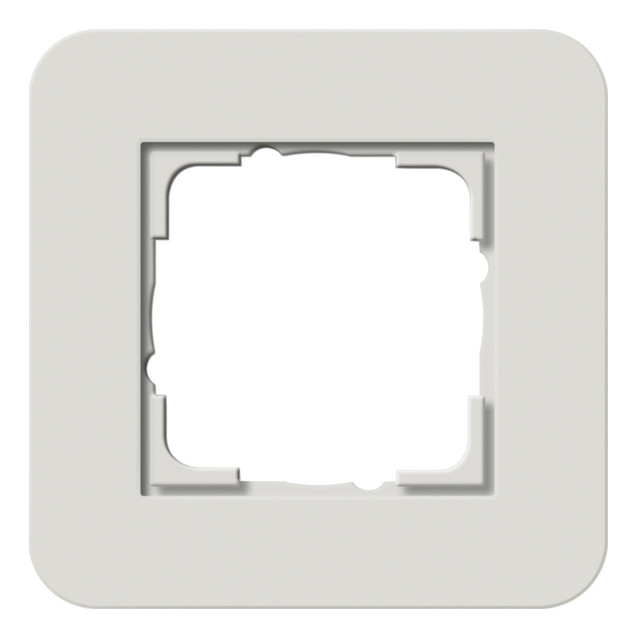 Рамка 1 пост Gira E3, светло-серый, 0211421, G0211421